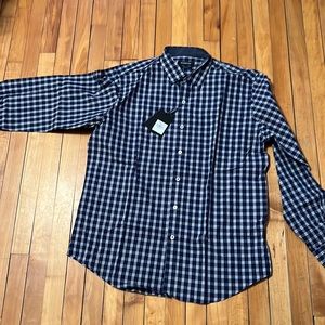 Bugatchi mens medium button down shirt